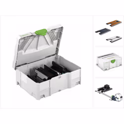 Contenu du paquet: -1x Coffret de transport Systainer SYS 2 T-Loc -5x pare-éclats -3x semelle StickFix LAS-STF -1x table angu ...