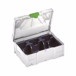 SSystainer FESTOOL 497685 T-LOC SYS-STF D125 : Chaque abrasif est ici à sa place, bien rangé, parfaitement protégé de l'humid ...