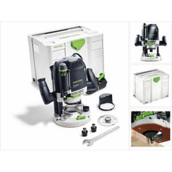Festool - of 2200 EB-Plus Défonceuse 2200W course 80mm (574349) + Accessoires + Coffret Systainer