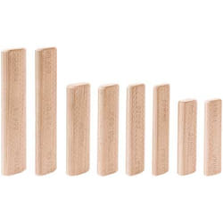 Biscuits en bois biscuit Festool Domino; D 8x80/190 BU émousser