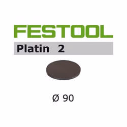 Papier abrasif pour ponceuses orbitales aléatoires Platin 2; 90 mm; P1000; 15 unités