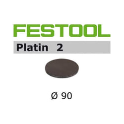 Papier abrasif pour ponceuses orbitales aléatoires Platin 2; 90 mm; P1000; 15 unités