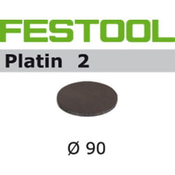 Papier abrasif pour ponceuses orbitales aléatoires Platin 2; 90 mm; P2000; 15 unités