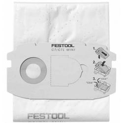 Sacs filtre selfclean sc fis-ct MINI/5 Festool 498410 5 pièces