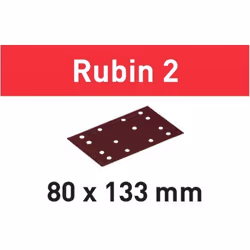 Abrasifs STF 80X133 P80 RU2/50 Rubin 2 Référence 499048 pour RTS 400, RTSC 400, RS 400, RS 4, LS 130 Principales utilisations ...