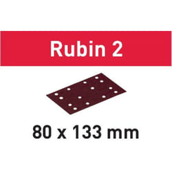 Abrasifs Rubin 2 stf 80X133 P100 RU2/50-499049 - Festool