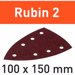 Ces abrasifs Rubin 2 STF DELTA/7 conviennent aussi bien au ponçage intermédiaire ou final pour le laquage qu'à la préparation ...