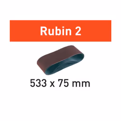 Festool Rubin 2 L533X 75-P40 RU2/10 Bois Bande abrasive