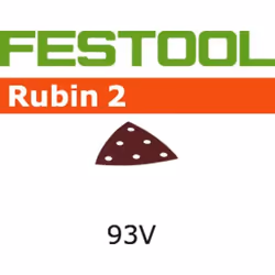 Papier de verre pour ponceuse delta Rubin2; 93 V; P150; 50 unités