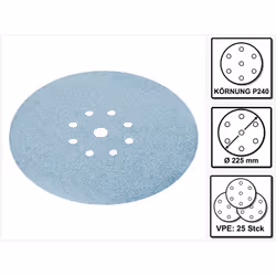 Contenu du paquet: - 1x Festool STF D225/8 Granat Abrasifs PLANEX P240 GR / 25 Pièces ( 499642 ) Description du produit: Le d ...