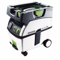 Festool CTL MIDI, Noir, Blanc, 15 L, 12,5 L, 61,6 L/s, 5000 cm², 330 mm