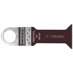Lame de scie universelle USB 78/42/Bi 5x -pour l'usinage de matériaux différents -pour outil oscillant OS 400 Principales uti ...