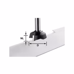 Description générale La fraise à surfacer Festool S8 HW OFK est conçue pour un fraisage précis et efficace, permettant d'élim ...