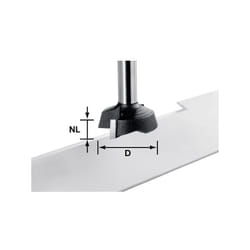 Festool - Fraise à surfacer S8 hw ofk - 500368