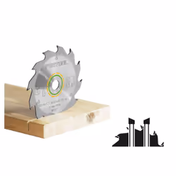 Lame de scie Festool; 160x1,8x20,0 mm; Z18; 25°