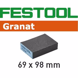 Éponge de ponçage Festool 201082; 69x98x26; P120; 6 unités