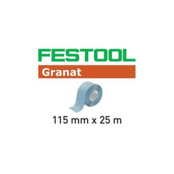 Abrasifs en rouleau 115x25m P40 gr Festool