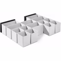 Description générale Le set de casiers FESTOOL 201124 est conçu pour organiser efficacement vos consommables et petites pièce ...