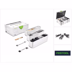 Description générale Le système d'assemblage DOMINO SV-SYS D14 de Festool est un kit révolutionnaire conçu pour créer des ass ...
