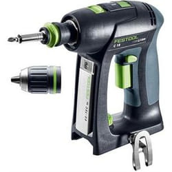 Festool C 18 Li-Basic Sans clé 1,8 kg Noir, Vert