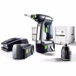 Perceuse-visseuse sans fil C 18 Li 52-Plus - FESTOOL - Visseuse - Sans fil - Batterie