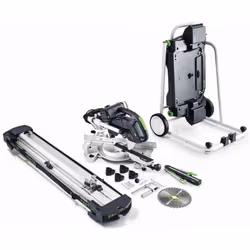 Description générale La scie à onglets radiale Festool KAPEX KS 60 E-UG-Set/XL est conçue pour allier compacité, légèreté et  ...