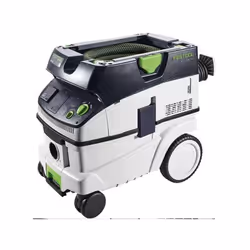 Description générale Compact et léger, l'aspirateur mobile Festool CTL 26 E CLEANTEC est conçu pour une utilisation sur chant ...
