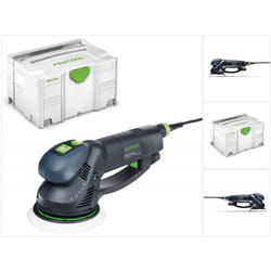 Ro 150 FEQ-Plus rotex Ponceuse roto-excentrique 720W, course 5mm + Coffret Systainer + Plateau de ponçage (575069) - Festool