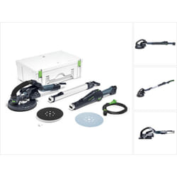 Festool LHS-E 225 EQ-Plus S/W PLANEX Ponceuse à col long ( 575217 ) 550W 215mm dans Systainer + plateau de ponçage