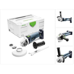 Agc 18-125 Li EB-Basic Meuleuse d'angle sans fil 125mm 18V Brushless ( 575343 ) + Coffret de transport systainer - sans batterie, sans chargeur