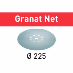Abrasif maillé STF D225 P80 GR NET/25 Granat Net pour ponceuse à bras PLANEX 225 EQ, PLANEX LHS-E 225 Easy Le nouvel abrasif  ...