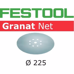 Abrasif maillé FESTOOL STF Ø225 mm - Granat Net - Le nouvel abrasif maillé Granat Net est la solution optimale pour le ponçag ...