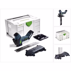 Description générale La scie sans fil pour matériaux isolants Festool ISC 240 Li EB-Basic est conçue pour des découpes précis ...