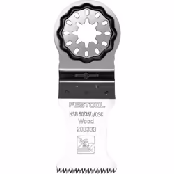 Festool Lame de scie pour bois HSB 50/35/J/OSC/5 Référence 203333 pour OSC 18 denture japonaise originale double, pour des co ...
