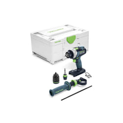 Festool QUADRIVE TDC 18/4 I-Basic 3600 tr/min Sans clé 1,9 kg Noir, Bleu
