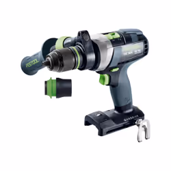 Festool QUADRIVE TDC 18/4 I-Basic 3600 tr/min Sans clé 1,9 kg Noir, Bleu