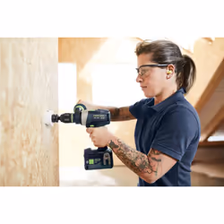 Festool QUADRIVE TDC 18/4 I-Basic 3600 tr/min Sans clé 1,9 kg Noir, Bleu - Vue supplémentaire 5