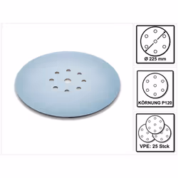 Contenu du paquet: -1x Festool Abrasifs STF 225 mm P120 GR S/25 Granat Soft 25 pièces ( référence: 204223 ) Description du pr ...
