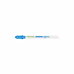 Lame de scie sauteuse HS 75/1,2 BI/5 FESTOOL - 204270 - Principales utilisations Forme de base ondulée en bimétal HCS, idéale ...