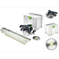 Hkc 55 Li EB-Basic-FSK 420 Scie circulaire portative sans fil 18V ( 201358 ) 160 mm Brushless + rail de tronçonnage fsk 420 Solo dans Systainer