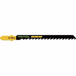 Lames de scie sauteuse WOOD BASIC S 75/4/5 (204305) Pour PS 300, PSB 300, PS 400, PSC 400, PSBC 400, PSB 400, PS 420, PSB 420 ...