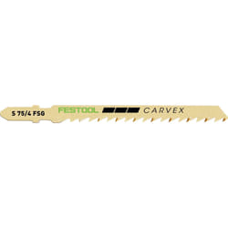 Festool 204316 Lame de scie sauteuse, à chantourner et sabre Lames de scie sauteuse Acier fin au carbone 5 pièce(s)
