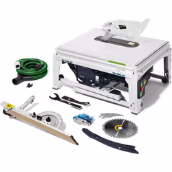 Description générale La scie circulaire sur table TKS 80 EBS de Festool est conçue pour garantir une sécurité optimale lors d ...