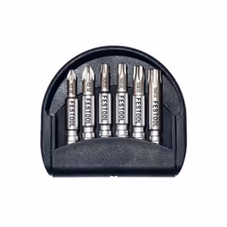 Festool 205087, 6 pièce(s), Cruciforme, Torx Plus, PZ 1, PZ 2, TX20, TX25, TX30, TX40, 50 mm