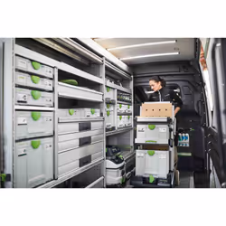 Festool SYS3 L 137 Boîte à outils Vert, Blanc - Vue supplémentaire 5
