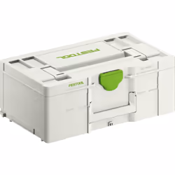 Festool SYS3 L 187, Boîte à outils, Vert, Blanc, 20,2 L, 40 kg, Voiture, 296 mm