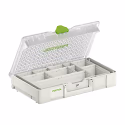 Festool 204857, Ensemble de boîte à outils, Plastique, Blanc, 9,7 L, 20 kg, 296 mm