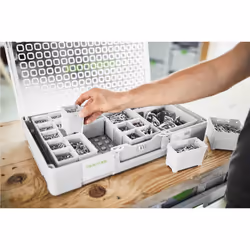 Festool Box 50x100x68/10 Boîte pour petites pièces Plastique Blanc - Vue supplémentaire 5