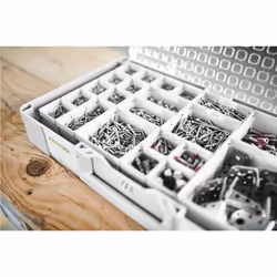 Festool Box 50x100x68/10 Boîte pour petites pièces Plastique Blanc - Vue supplémentaire 6