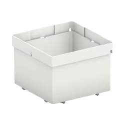 Festool Box 100x100x68/6, Boîte pour petites pièces, Plastique, Blanc, 100 mm, 100 mm, 68 mm